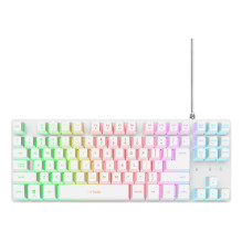 Klaviatūra USB GXT 833W THADO / TKL ENG balta 25894 TRUST