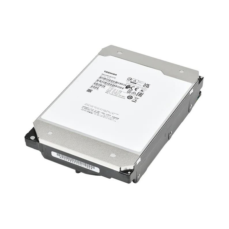 Kietasis diskas, TOSHIBA, įmonės talpa, 3,5 colio kietasis diskas, MG10SFA22TE, 22 TB, SAS, 512 MB, 7200 aps./min., 3,5 