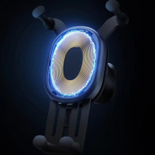 Baseus 'Stable Series' car holder black (wireless charging 15W) (non-magnetic / for grill)