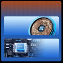 Automobilinis laikiklis Joyroom 'JR-ZS291' sidabrinis (15W / Magsafe Compatible) (magnetinis / grotelėms)