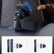 Joyroom car holder 'JR-ZS356' gray (magnetic / adhesive)