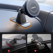 Automobilinis laikiklis Joyroom 'JR-ZS356' pilkas (magnetinis / lipinamas)
