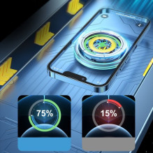 Automobilinis laikiklis Joyroom 'JR-ZS291' sidabrinis (15W / Magsafe Compatible) (magnetinis / grotelėms)