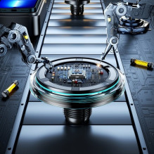 Joyroom 'JR-ZS291' car holder silver (15W / Magsafe Compatible) (magnetic / for grill)