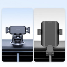 Car holder Joyroom v1 'JR-ZS283' black (non-magnetic / adhesive)