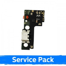 Charging port for Xiaomi Redmi 12C with flexible connector / wide (Service Pack)
