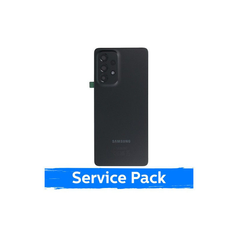 Galinis dangtelis skirtas Samsung A536 A53 5G / Awesome Black / (Service Pack)