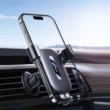 Automobilinis laikiklis Joyroom'JR-ZS392' juodas (ne magnetinis / grotelėms)