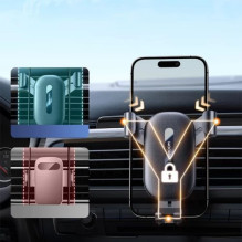 Automobilinis laikiklis Joyroom'JR-ZS392' juodas (ne magnetinis / grotelėms)