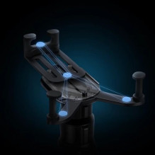 Car holder Baseus 'Stable Series' black (non-magnetic / for grill)