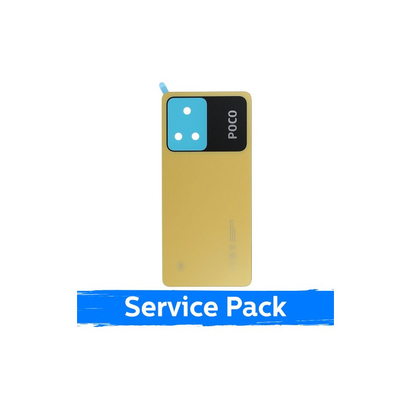 Back cover for Xiaomi Poco X5 Pro 5G / Poco Yellow / (Service Pack)
