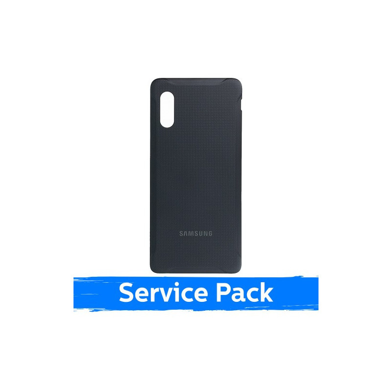 Galinis dangtelis skirtas Samsung G715 Xcover Pro / Black / (Service Pack)