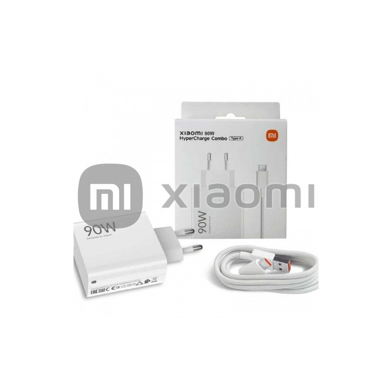 Įkroviklis Xiaomi MDY-15-EK (BHR07ZBEU) baltas 90W (incl. packing) + laidas "Type-C" / Genuine 100% /