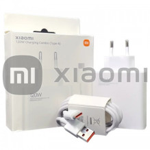 Įkroviklis Xiaomi MDY-14-EE (BHR9462EU) baltas 120W (incl. packing) + laidas "Type-C" / Genuine 100% /