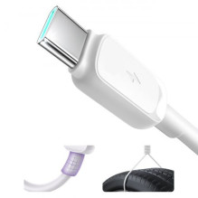 USB Cable Joyroom "A14" white "Type-C" 120cm (up to 3A)