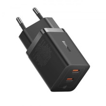 Charger Baseus "GaN5 Pro" black (2xUSB-C / 40W)
