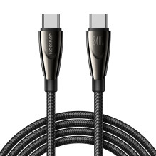 USB cable Joyroom SA31-CC5 USB-C to USB-C 240W 1.2m black USB cable Joyroom SA31-CC5 USB-C to USB-C 240W 1.2m black