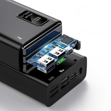 Išorinė baterija Power Bank Reach RR-H34B 22.5W 30000mAh juoda