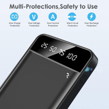 External battery Power Bank Reach RR-JP12 10W 20000mAh black