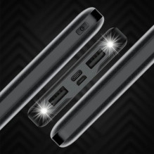 Išorinė baterija Power Bank Reach RR-JP12 10W 20000mAh juoda Išorinė baterija Power Bank Reach RR-JP12 10W 20000mAh juoda