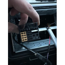 Adapter CAN BUS do sterowania z kierownicy Audi, Seat, Skoda, VW 40 Pin Quadlock + Sound System.