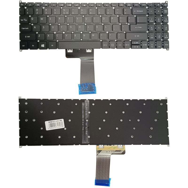 Keyboard ACER: Aspire 3 A315-23, with backlight