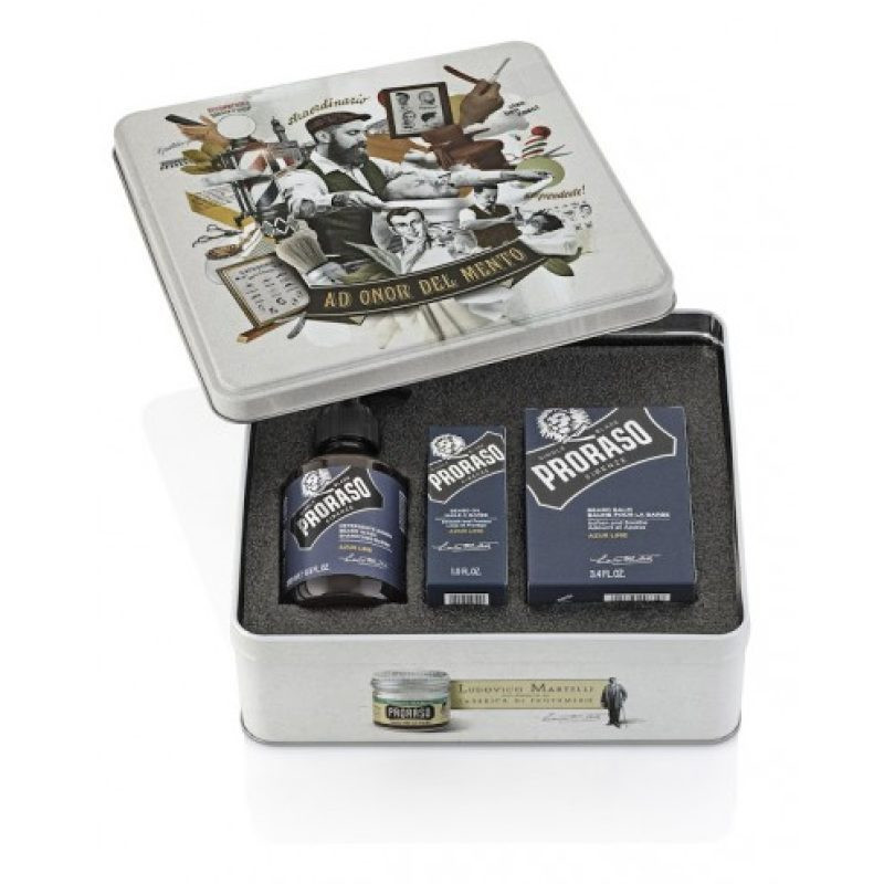 Azur Lime Vintage Beard Care Kit Vintage beard care kit, 1 pc.