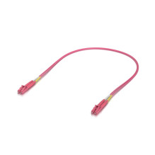 UBIQUITI OM4 Duplex LC UPC Fiber Patch Cable, 0.5 meter