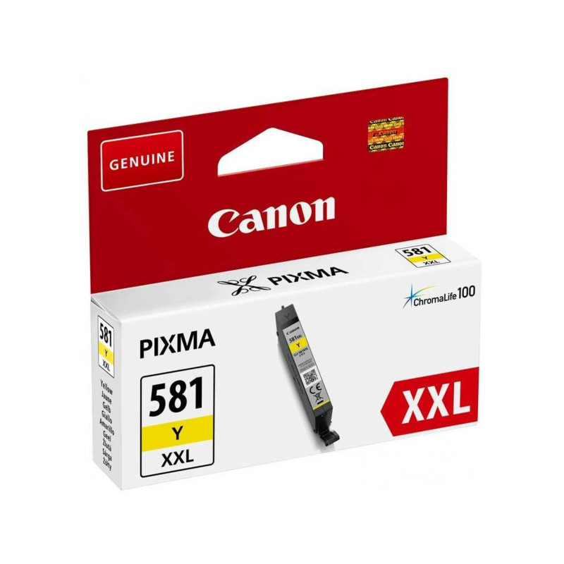 OEM kasetė Canon CLI-581 XXL (1997C001) Yellow
