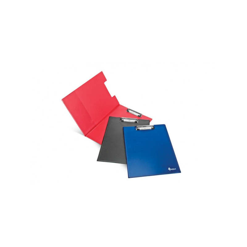 Writing pad, foldable, Forpus, A4, black