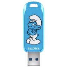 Flash drive Sandisk Smurfs 128GB Brainy Smurf Edition