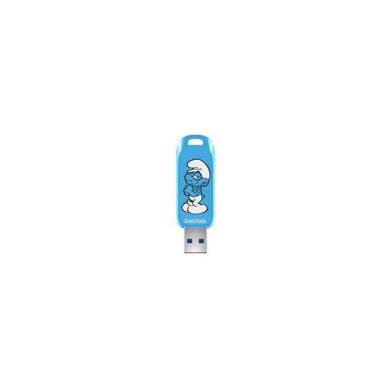 Flash drive Sandisk Smurfs 256GB Brainy Smurf Edition