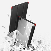Dux Ducis Toby Armored Flip Case for Samsung Galaxy Tab A11 Plus / A9 Plus - Black