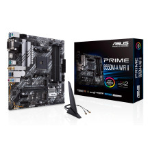 Pagrindinė plokštė, ASUS, AMD B550, SAM4, MicroATX, DDR4 atmintis, 4 atminties lizdai, 2xPCI-Express 3.0 1x, 1xPCI-Expre