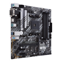 Mainboard, ASUS, AMD B550, SAM4, MicroATX, Memory DDR4, Memory slots 4, 2xPCI-Express 3.0 1x, 1xPCI-Express 4.0 16x, 2xM