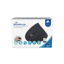 MOUSE USB OPTICAL WRL 6 mygtukų / DEŠINĖJIS JUODAS MROS232 MEDIARANGE