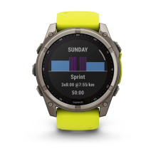 SMARTWATCH FENIX 8 SAPP. SOLAR / YELLOW 010-02907-21 GARMIN