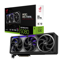 Graphics Card, ASUS, NVIDIA GeForce RTX 5080, 16 GB, GDDR7, 256 bit, PCIE 5.0 16x, Triple slot Fansink, 2xHDMI, 3xDispla