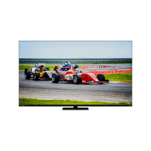TV Set, THOMSON, 55", 4K / Smart, QLED, 3840x2160, Wireless LAN, Bluetooth, Google TV, Black, 55QG7C14