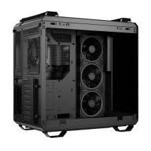 Dėklas, ASUS, TUF Gaming GT502 Horizon, MidiTower, Dėklo produkto savybės Skaidrus skydelis, Neįtrauktas, ATX, MicroATX,