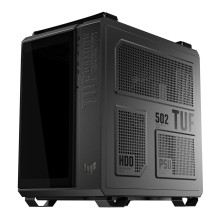 Case, ASUS, TUF Gaming GT502 Horizon, MidiTower, Case product features Transparent panel, Not included, ATX, MicroATX, M