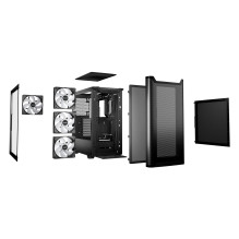 Dėklas, BE QUIET, PURE BASE 501 DX, MidiTower, Case gaminio savybės Skaidrus skydelis, Neįtrauktas, ATX, MicroATX, MiniI