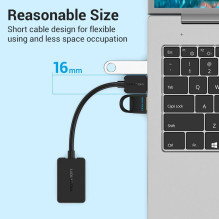 Garso plokštė USB 2 prievadų / 0,15 m CDYB0 VENTION Garso plokštė USB 2 prievadų / 0,15 m CDYB0 VENTION