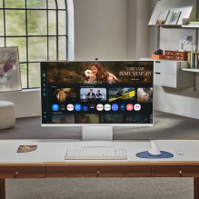 LCD Monitor, SAMSUNG, LS32FM801UUXDU, 32", Smart / 4K, Panel VA, 3840x2160, 16:9, 60 Hz, 4 ms, Colour White, LS32FM