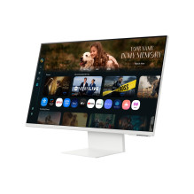 LCD monitorius, SAMSUNG, LS32FM801UUXDU, 32', išmanusis / 4K, VA panelė, 3840x2160, 16:9, 60 Hz, 4 ms, balta spalva, LS3