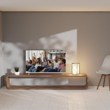 Televizorius, THOMSON, 43', 4K / išmanusis, QLED, 3840x2160, „Google TV“, baltas, 43UG4S14W