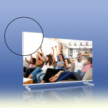 Televizorius, THOMSON, 43', 4K / išmanusis, QLED, 3840x2160, „Google TV“, baltas, 43UG4S14W