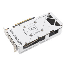 Vaizdo plokštė, ASUS, NVIDIA, GeForce RTX 5060, 8 GB, GDDR7, 128 bitų, PCI Express 5.0, aktyvi, DUAL-RTX5060-O8G-WHITE