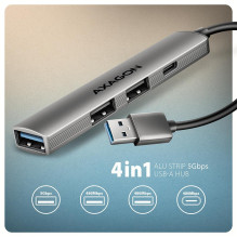 Įvesties / išvesties šakotuvas USB3.2 4 prievadų / 0.12M HUE-STA AXAGON Įvesties / išvesties šakotuvas USB3.2 4 prievadų / 0.12M HUE-STA AXAGON