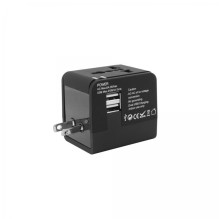 Sbox TA-23 universalus kelioninis adapteris su dvigubu USB įkrovikliu